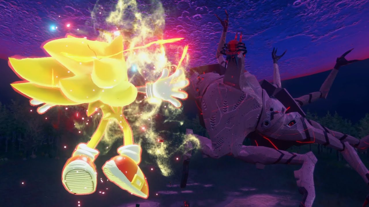 Sonic's fight with THE END BOSS